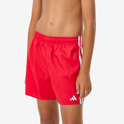 adidas Swimshort 3 chlapčenské šortkové plavky červené