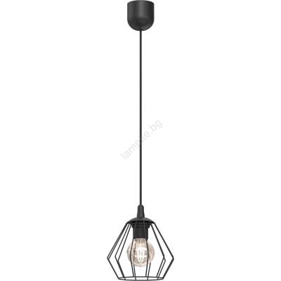 Пендел LETI 1xE27/15W/230V черен (LU0085)