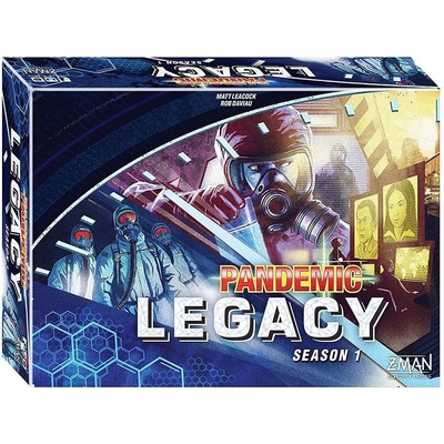 Z-Man Games Настолна игра Pandemic Legacy - Season 1 Blue Edition - Стратегическа