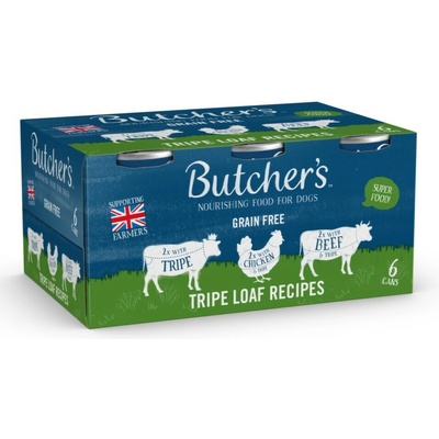 Butcher's Dog Original dršťky kuře hovězí 6 x 400 g