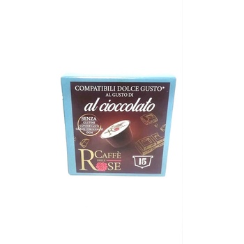15 бр. капсули caffe delle rose cioccolato съвместими с кафемашини dolce gusto