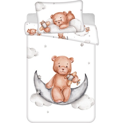 Jerry Fabrics Памучно спално бельо за детско креватче 100x135 cm Medvídek "Plane" - Jerry Fabrics (24BS099)