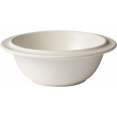 Bolia Miska Edge Bowl ecru stoneware 21 cm
