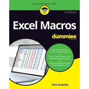 Excel Macros For Dummies, 3rd Edition | Michael Alexander (ISBN: 9781119844433)
