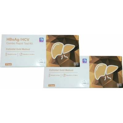 Reagen HBsAg/HCV Combo test na žltačku typu B a C 2 ks