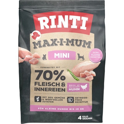 Rinti Max-i-mum Mini Adult kuřecí 2 x 4 kg