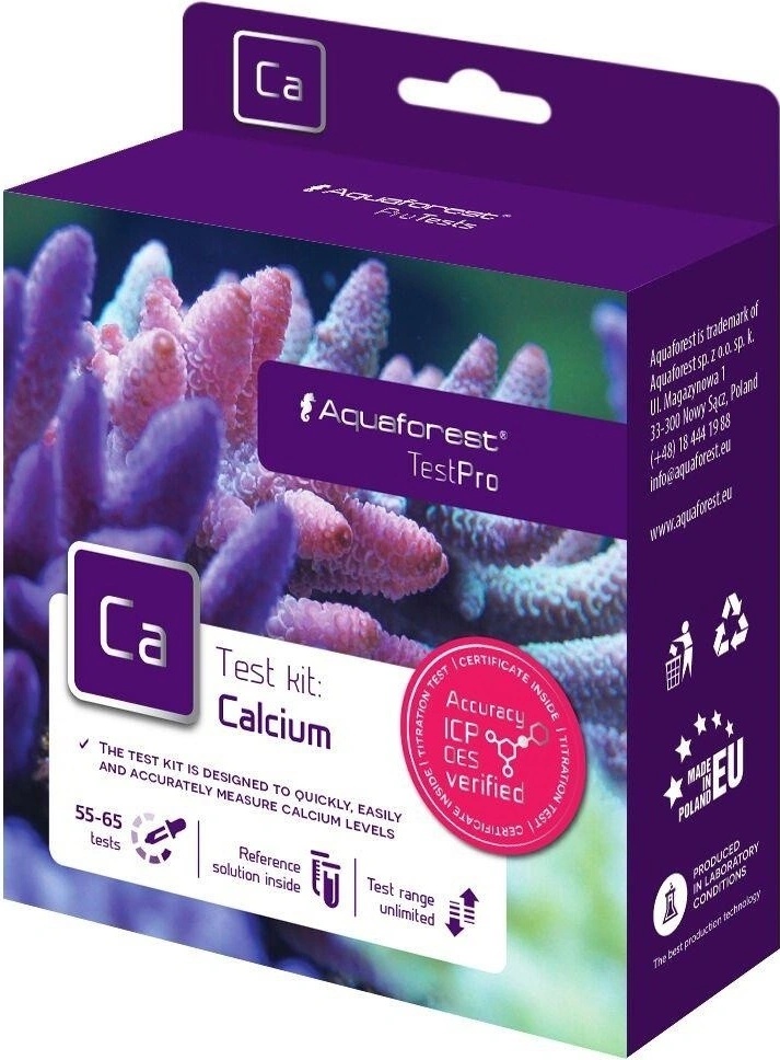 Aquaforest Calcium Test Pro kit