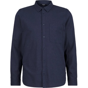 Stoic Мъжка риза с копчета Stoic Hemp54 BjurholmSt. L/S Shirt - Space Blue - размер XL (216-6095-0414)