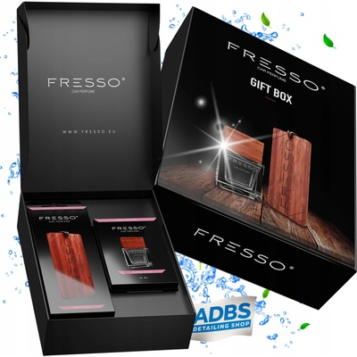 Fresso dárková sada Mini Sugar Love parfém do auta + závěska