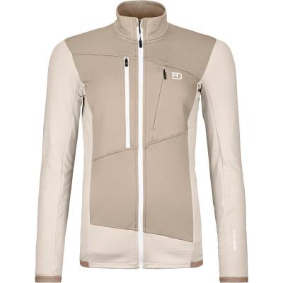 Ortovox Дамско вълнено яке Ortovox Women's Fleece Grid Jacket Fleece jacket - White Chalk (105-5184-0712)