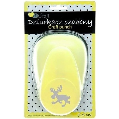 dpCraft Dekorační děrovačka 7,5 cm – los (JCDZ-130-246)