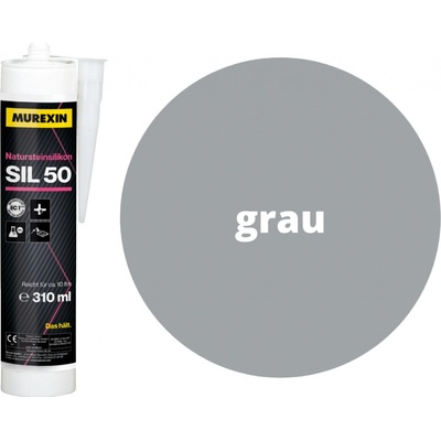 Murexin SIL 50 Silikon neutrální 310 g sivá