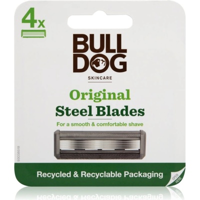 Bulldog Original Steel Blades Резервни остриета 4 бр