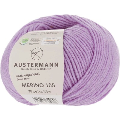 Pletací příze Austermann Merino 105 EXP Barva: 372 FLIEDER