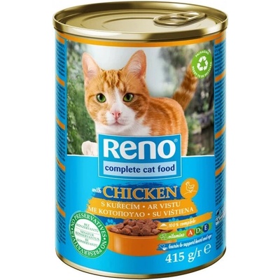 Reno Cat Hydinové kúsky v omáčke 415 g
