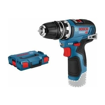 Bosch Akku-Bohrschrauber GSR 12V-35 FC Professional solo, 12Volt (blau/schwarz, ohne Akku und Ladegerät, mit FlexiClick Bohrfutter, L-BOXX)