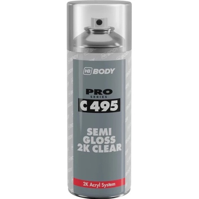 HB BODY C495 2K CLEAR SEMI GLOSS SPRAY