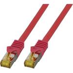 EFB Elektronik RJ45 Пач корда S-FTP, кат. 6A, LSZH, кат. 7 Raw cable, червена, EFB (2.0 м) (MK7001.2R)