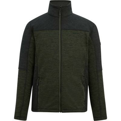 Regatta Highton Full Zip Midlayer tmavozelená