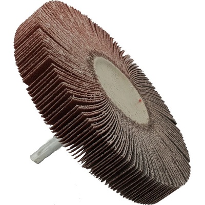 100X15X6 mm K320 - Lamelový kotouč na stopce