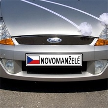 Svatební SPZ - Novomanželé