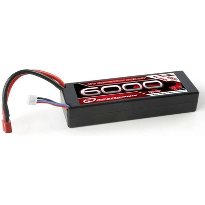Robitronic Akumulátor Racing Pack Li-Pol 6000mAh/7,4V 50C 2S T-DEAN