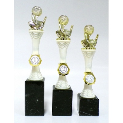 VIZINGR Golf trofeje s pořadím 121-P032 121-P032/25 cm