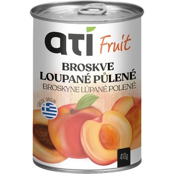 Ati Fruit белени, разполовени праскови 410 г