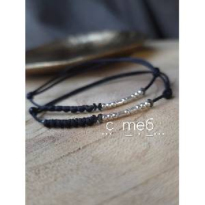 Kathryn' s Bracelets Сет гривни за двама с тайно послание " С Теб" (КГДСТ)