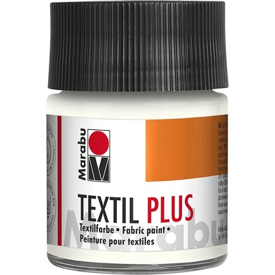 Marabu textil plus barva na textil 50 ml bílá 070