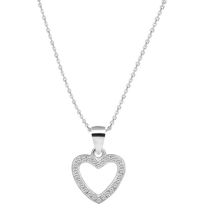 Beneto Stříbrný se srdíčkem AGS1130/47 – Zboží Dáma