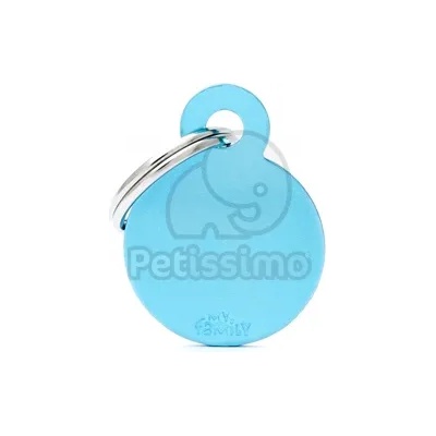 My Family адресник - Светлосин кръг S