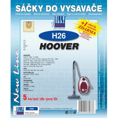 JOLLY Papírové sáčky H26 5 ks