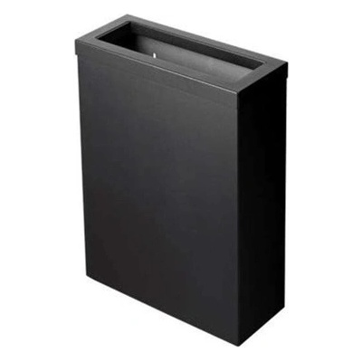 Impeco Nerezový kôš, čierny 30l MSBH35