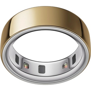 OURA Ring 4 - Gold - Size 9 - Smart Ring - Oura Ring 4 Size Trial Set for Sizing - Wearable for Sleep Tracking - Heart Rate - Fitness Tracker - Up to 8 Days Battery Life - JZ90-54216-09 (JZ90-54216-09)