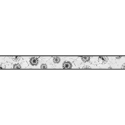 IMPOL TRADE D 58-041-2 Samolepiaca bordúra púpavy sivo-čierné, rozmer 5 m x 5,8 cm
