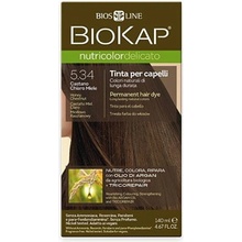 Biokap NutriColor Delicato barva na vlasy 5.34 medová kaštanová 140 ml