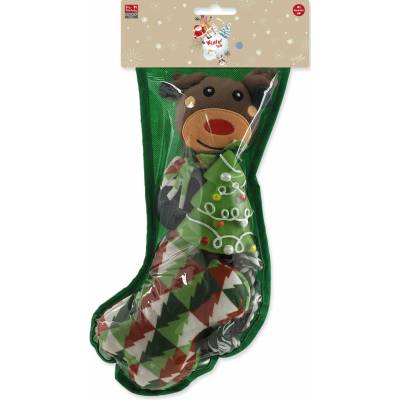 Dog Fantasy Winter Tale punčocha set 4 ks 37 cm