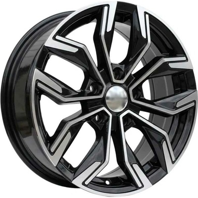Alu kola Racing Line B1518, 16x6.5 5x114.3 ET41, černá + leštění | Zboží Auto