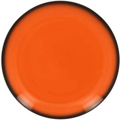 RAK Porcelain Talíř mělký kulatý 27 cm oranžová RAK-LENNPR27OR