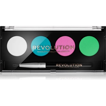 Makeup Revolution Graphic Liners очна линия с четка цвят Pastel Dream 5, 4 гр