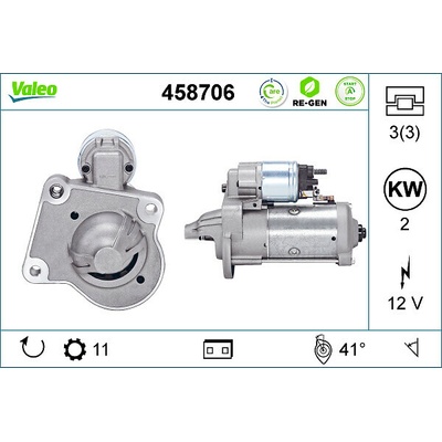 Startér VALEO 458706