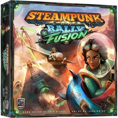 Roxley Games Настолна игра Steampunk Rally Fusion - стратегическа
