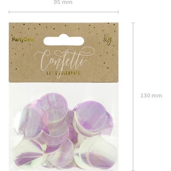 KONFETY koliečka opálové 15g