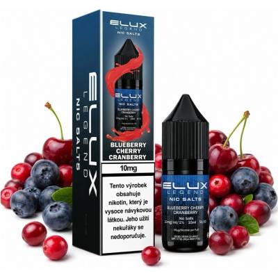 Elux Legend Salts Blueberry Cherry Cranberry 10 ml 10 mg