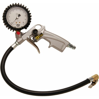 BGS technic 55400 BGS , Pistole pro huštění pneumatik s manometrem cejchovaná 0 - 10 barů