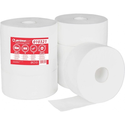 PrimaSoft Jumbo 2-vrstvý 28 cm 6 rolí