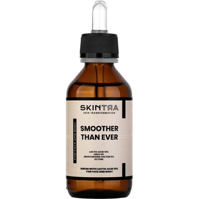 SkinTra - Smoother Than Ever - Sérum s 12% kyselinou mliečnou na telo a tvár - 100 ml