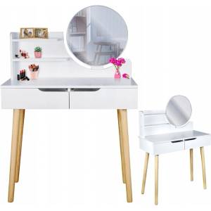 JUMI Тоалетка Scandi 2, 120x40x80 см, бяла 41265 (CM-989252)