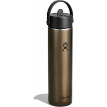 Hydro Flask 24 Oz Lightweight Wide Flex Straw Cap 710 ml hnedá